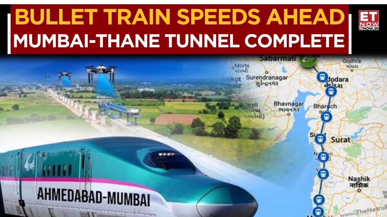 Bullet Train Dream Closer: 5 Km Tunnel Completed Between Mumbai & Thane | Breaking News
