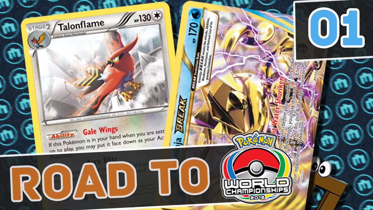 Road to TCG Worlds 2017 #001 - Greninja BREAK/Talonflame [Pokemon TCG Online]
