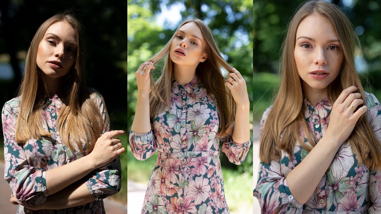 183 Blokowanie słońca blendą | portret w plenerze