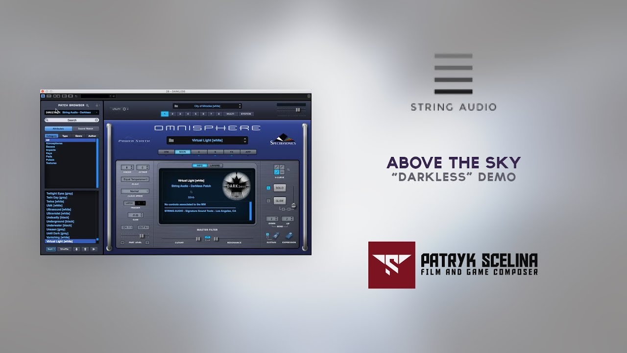String Audio - Darkless (Omnisphere 2 Sample Library) - Overview