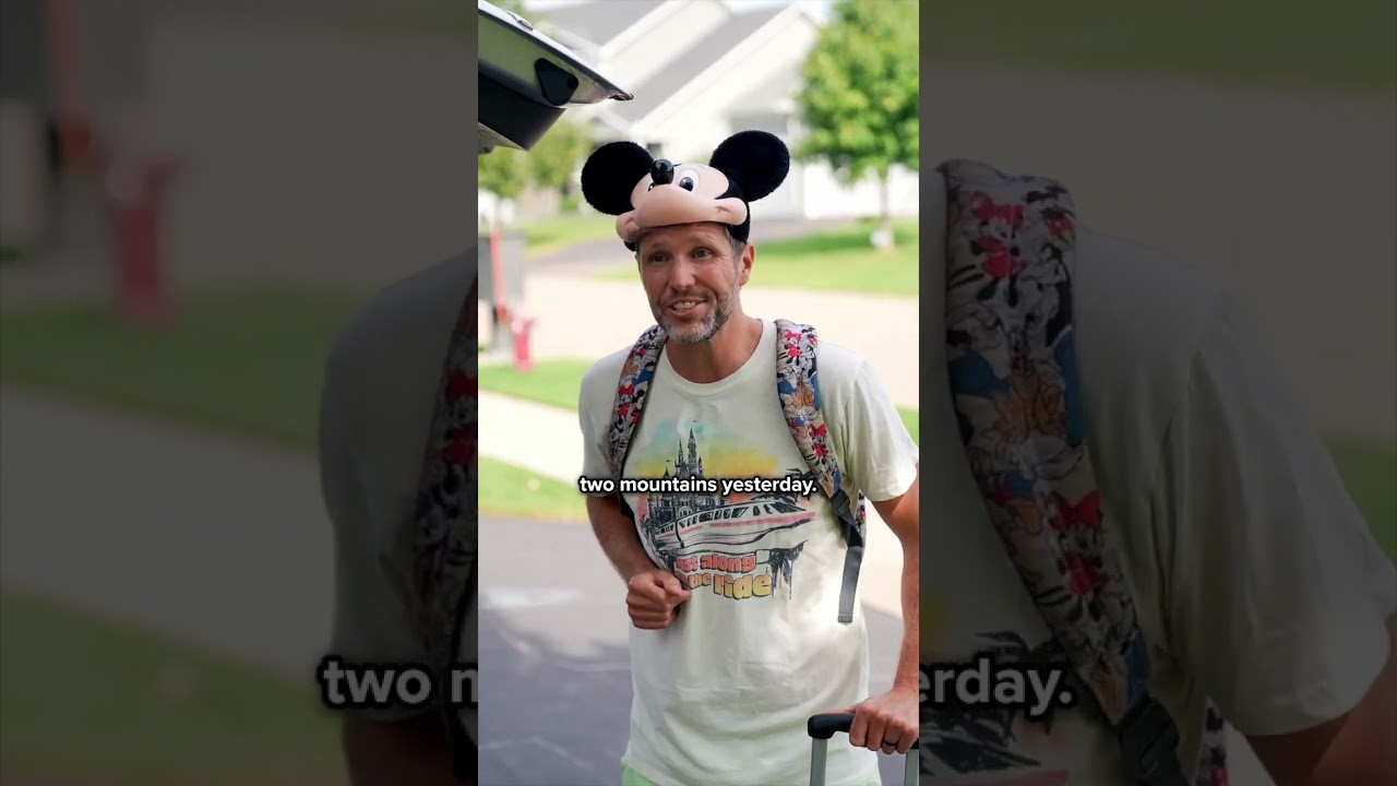 When your neighbor is a Disney adult #shorts