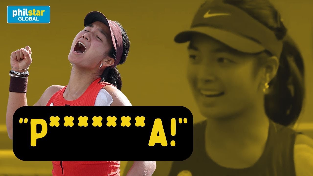 The intense US Open moment that made Alex Eala mouth relieved profanity