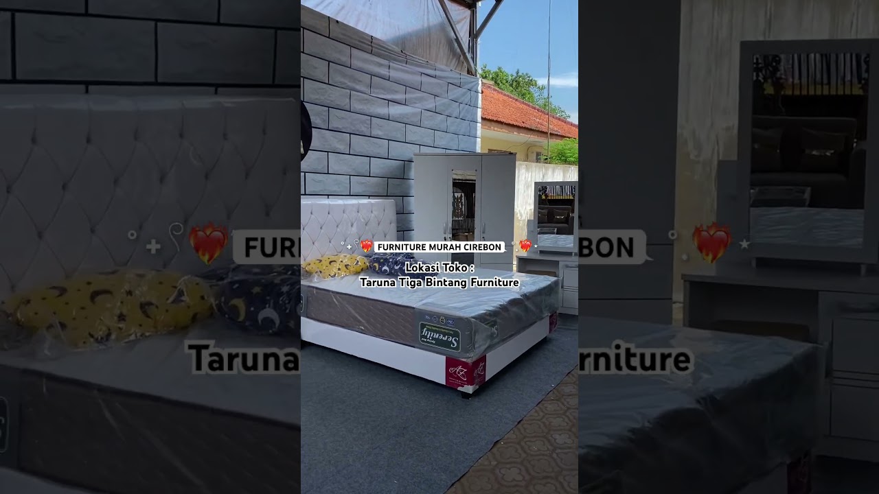 lokasi offline nya ada di cirebon timur📍 #furniture #springbed #furnituremurah #mebelmurah #kamar