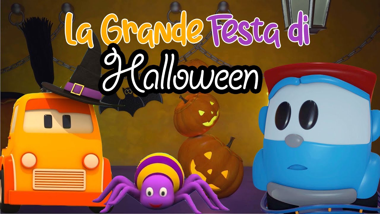 La Grande Festa di Halloween! Cartone dei Piccoli - Leo, Lea, Autosquadra e Lifty!
