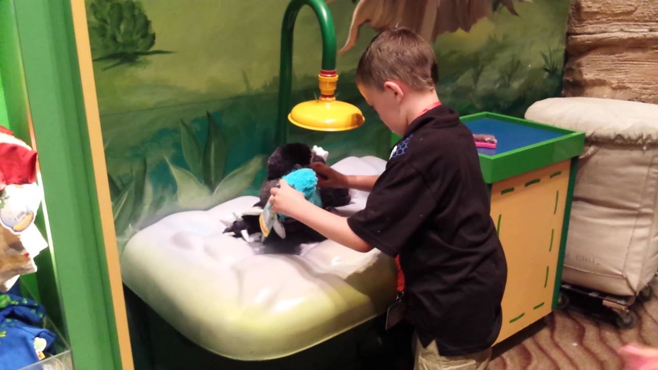 Drew and Celena at Build a Dino
