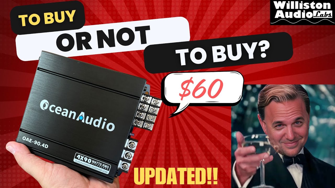 I Made a Mistake and You Should See This Cheap Amazon Amp Now - Ocean Audio OAE-90.4D