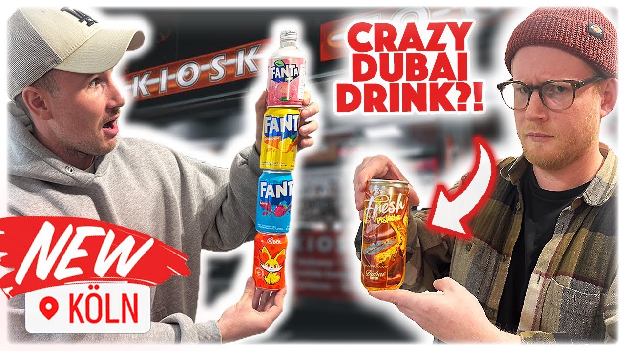 WIR TESTEN ALLE NEUHEITEN im Lieblingsbüdchen - DUBAI SCHOKO DRINK?! 🍫🥤 | KIOSK CHECK bei BADO