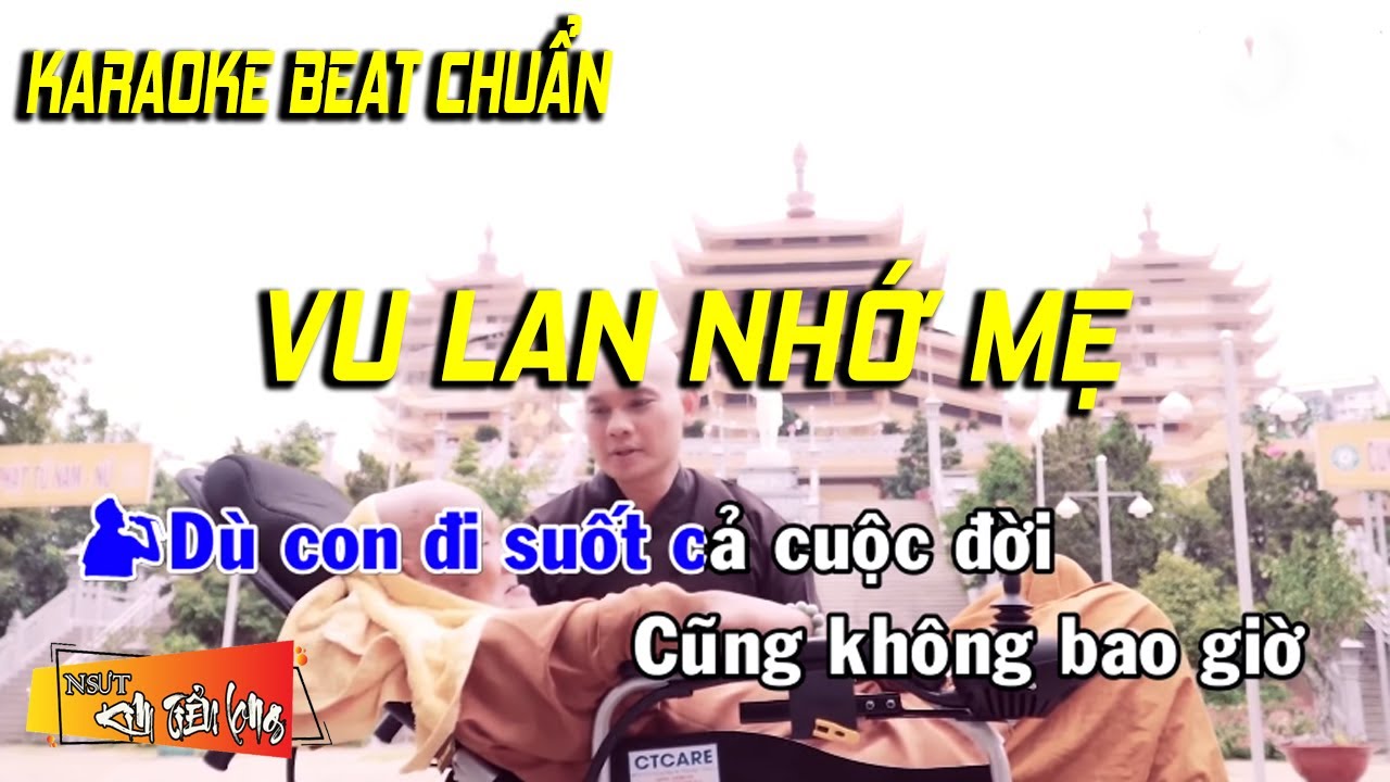 [KARAOKE] VU LAN NHỚ MẸ - KIM TIỂU LONG | BEAT CHUẨN