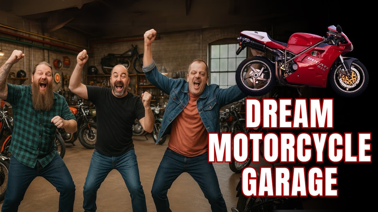 Dream Motorcycle Garage 🏍️ | Vintage Bikes, Custom Builds & More!