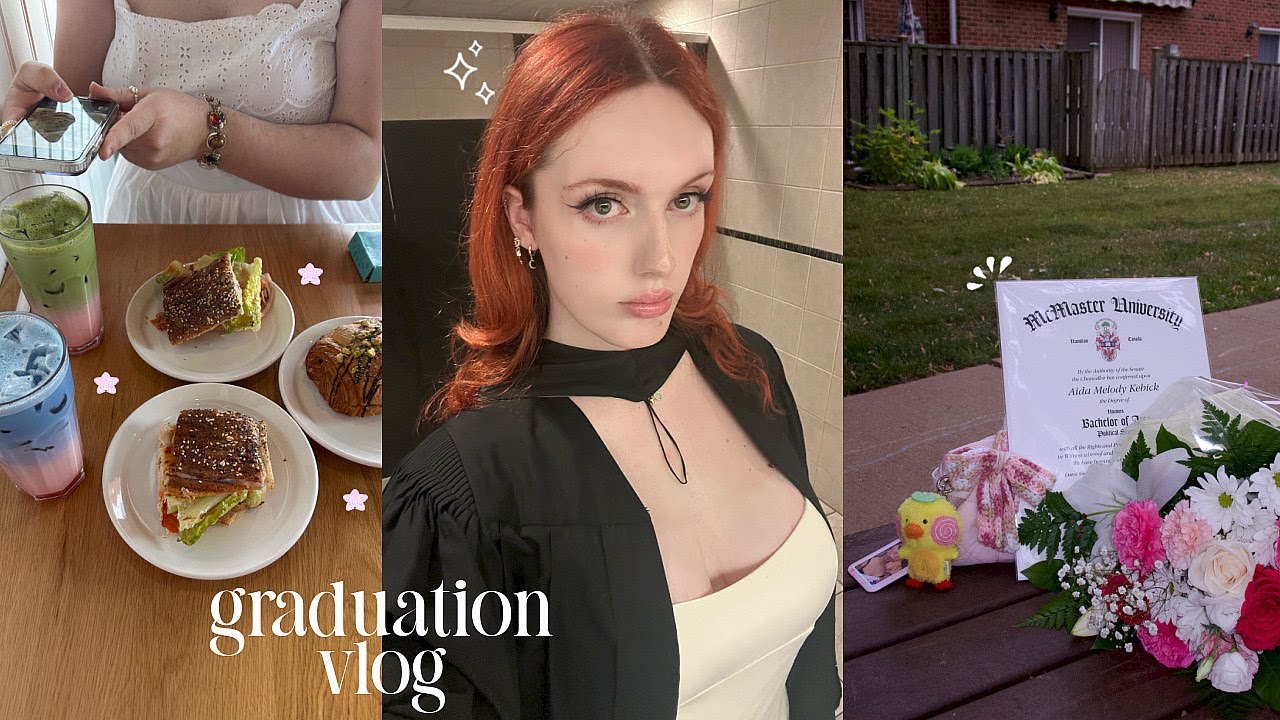 life diaries 🌷🎓 uni graduation, huge book haul, blind boxes, hair transformation, summer days & ..