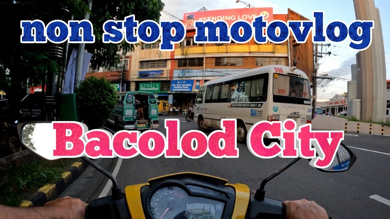 Bacolod city GOLDEN HOUR Motovlog