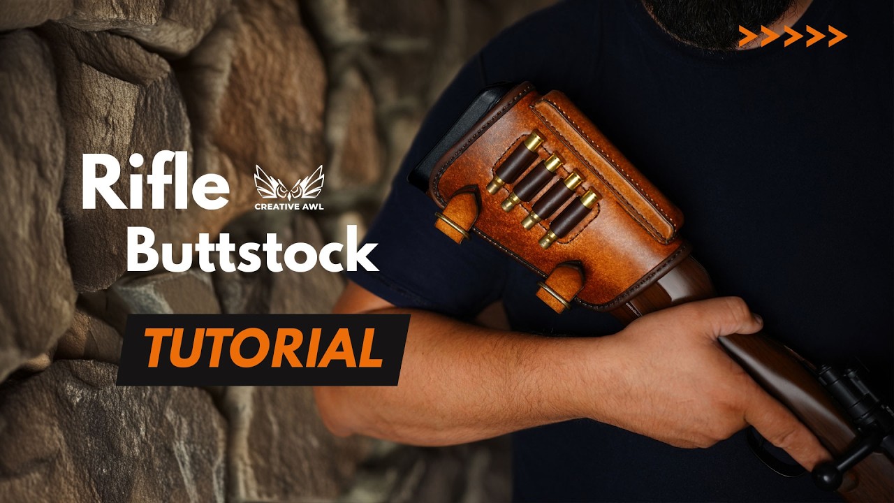 Leather Rifle Buttstock DIY