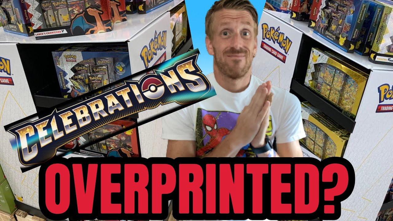 Celebrations Proved Pokemon Cards Would Be OVERPRINTED to MEET DEMAND!