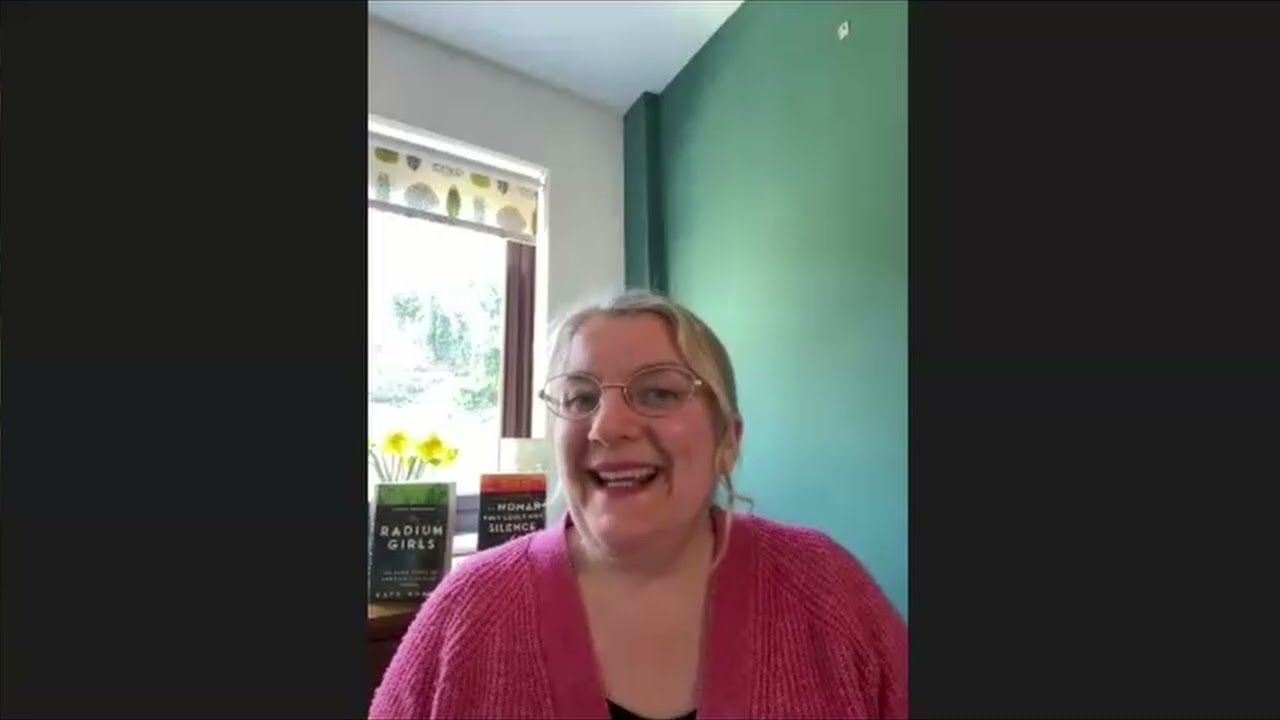 KATE MOORE ON THE RADIUM GIRLS - EPISODE PROMO ON ABOUT THE AUTHORS TV: HISTORICAL EDITION