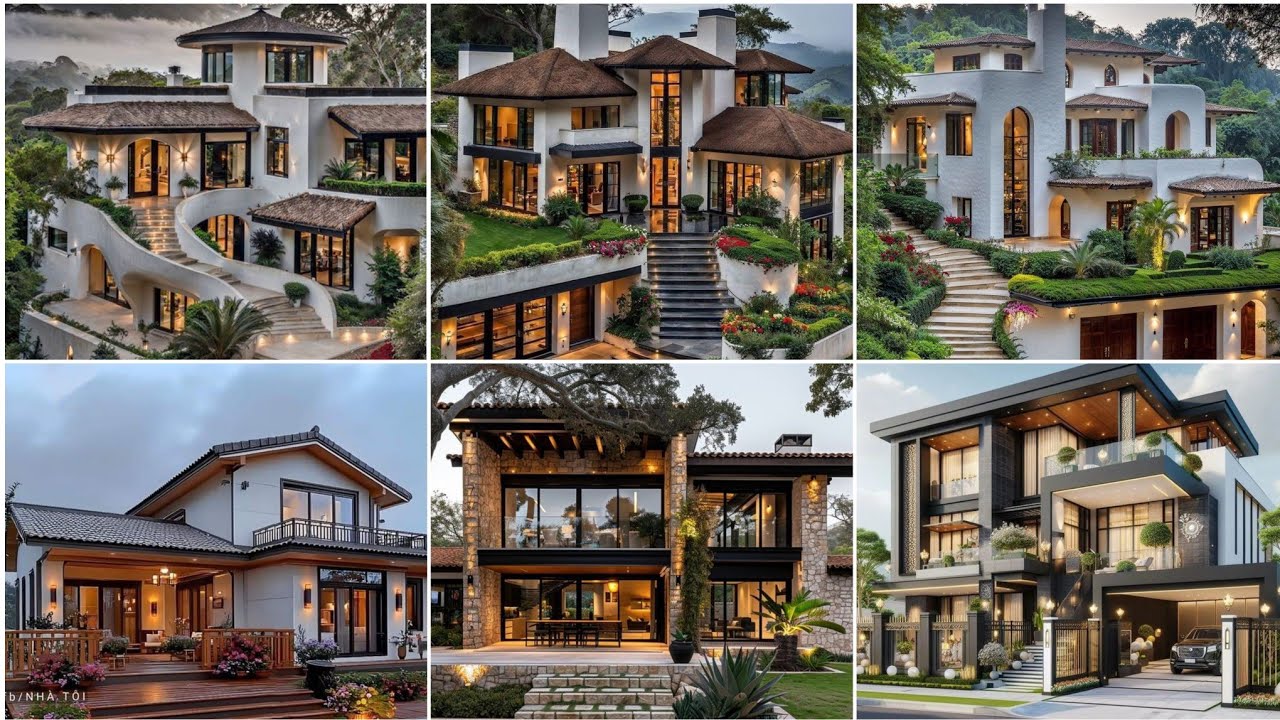 Trending Home 🏠 Decor Ideas About Villa Facade design 