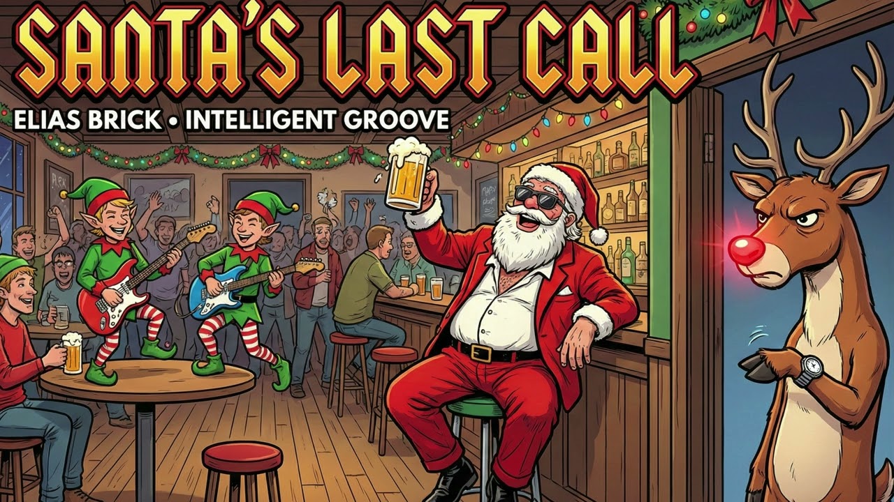 Santa's Last Call - Elias Brick Intelligent Groove (Official Audio) | Christmas Boogie Rock