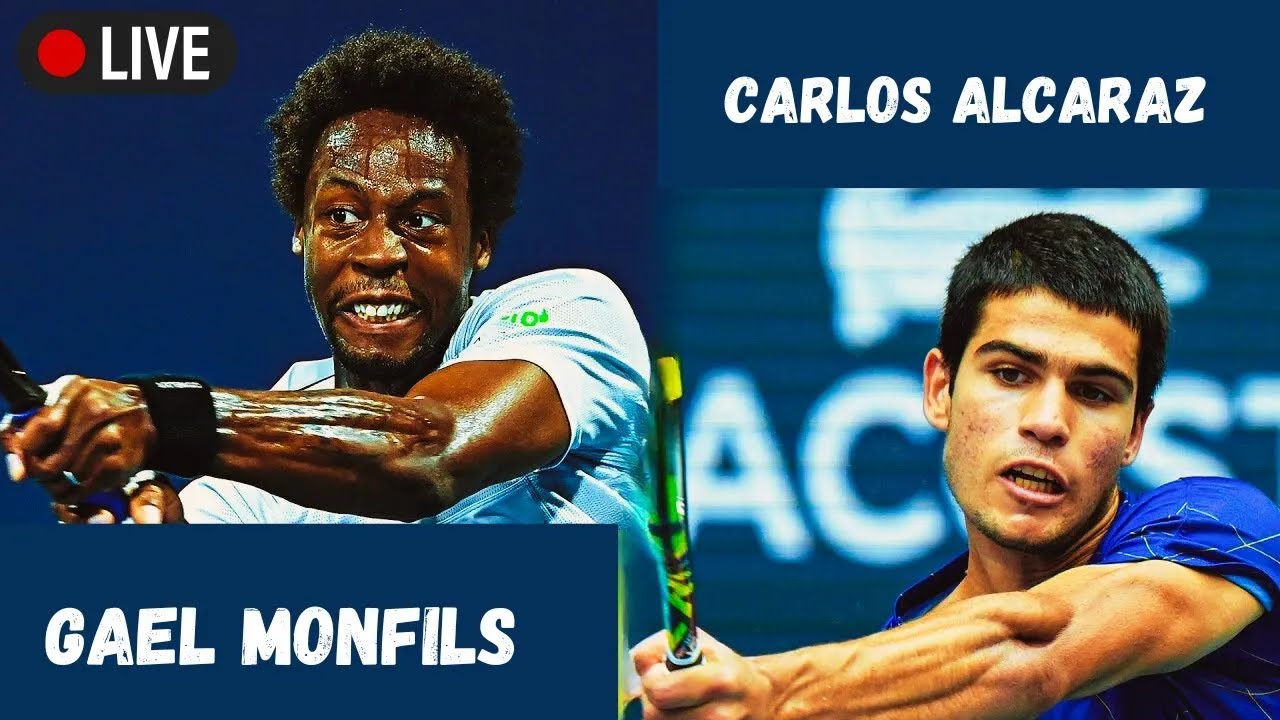 ATP LIVE CARLOS ALCARAZ VS GAEL MONFILS ATP SHANGHAI 2024 TENNIS PREVIEW STREAM