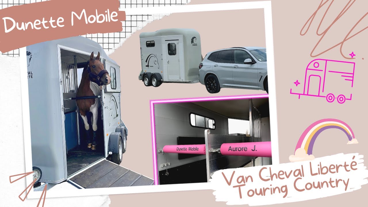 MON VAN ET TOUS SES EQUIPEMENTS, LE CHEVAL LIBERTE TOURING COUNTRY !