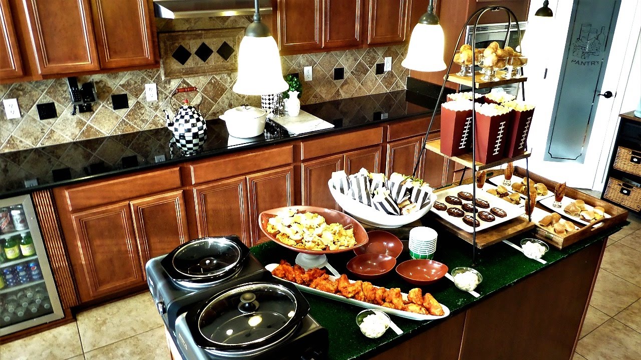 GAME DAY!!! Party Decor, Tips & Easy Recipes 🏈🍔🍟