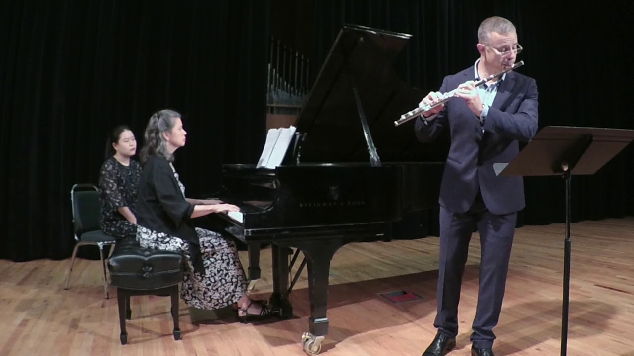 Suite for flute and piano by Luigi Zaninelli
