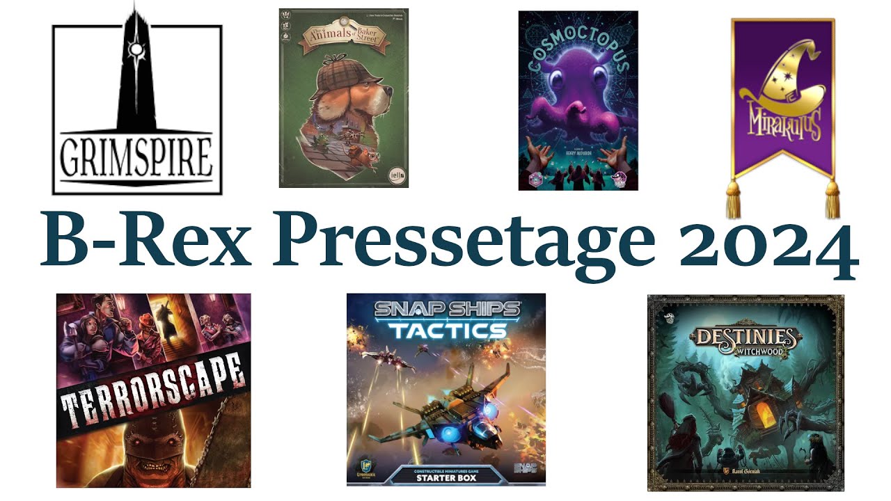 B-Rex Pressetage 2024 - Meine Erfahrungen zu Terrorscape, Snap Ship Tactics und vieles mehr