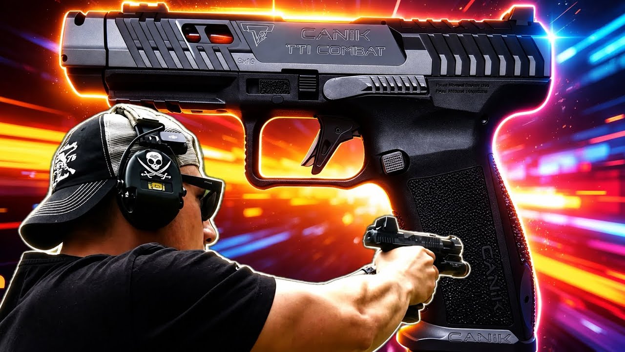 PIERWSZE STRZAŁY Z CANIKA TTI COMBAT SMOKE!!