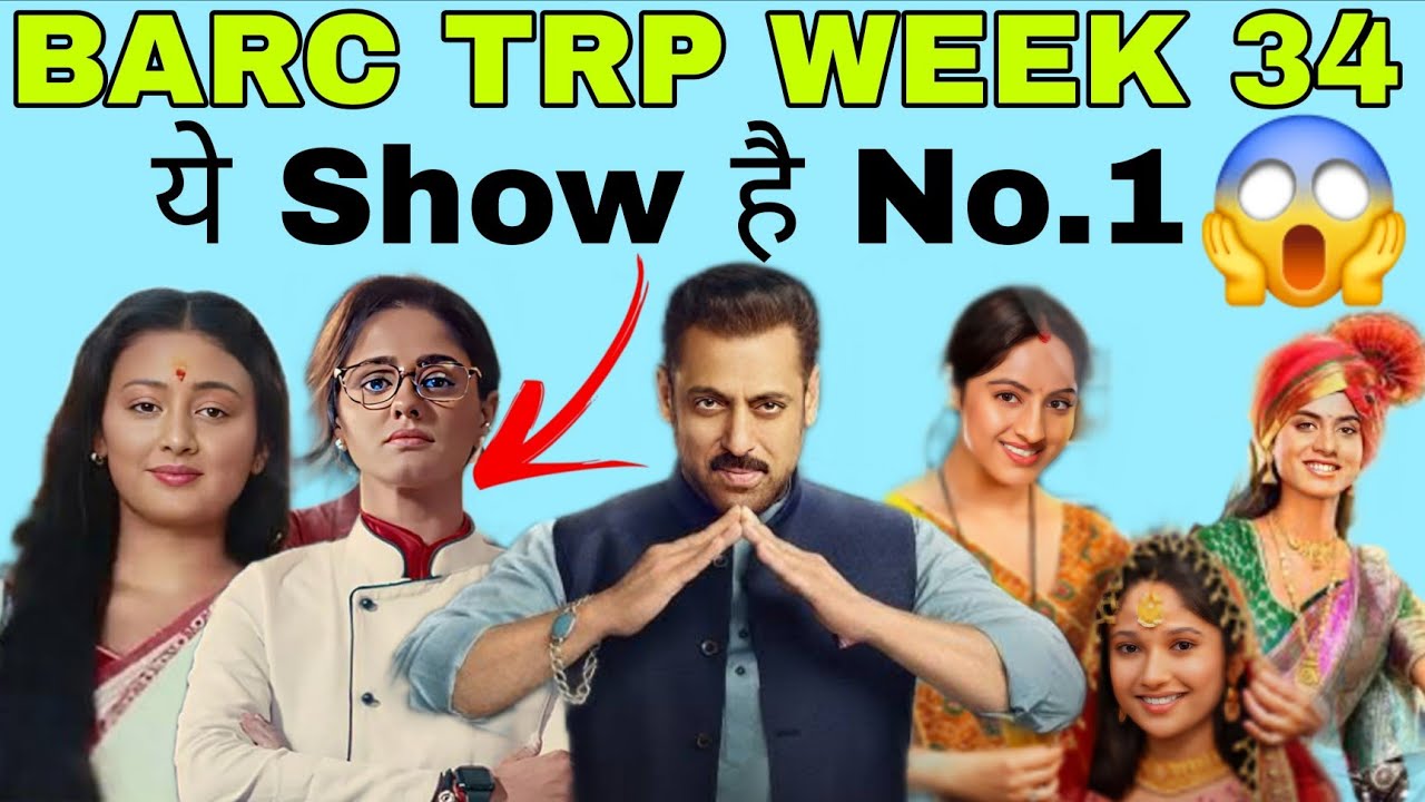COLORS all shows BARC TRP WEEK 34 |😱 Mannat falls , Mangal Lakshmi, Shiv shakti,Big boss opening trp