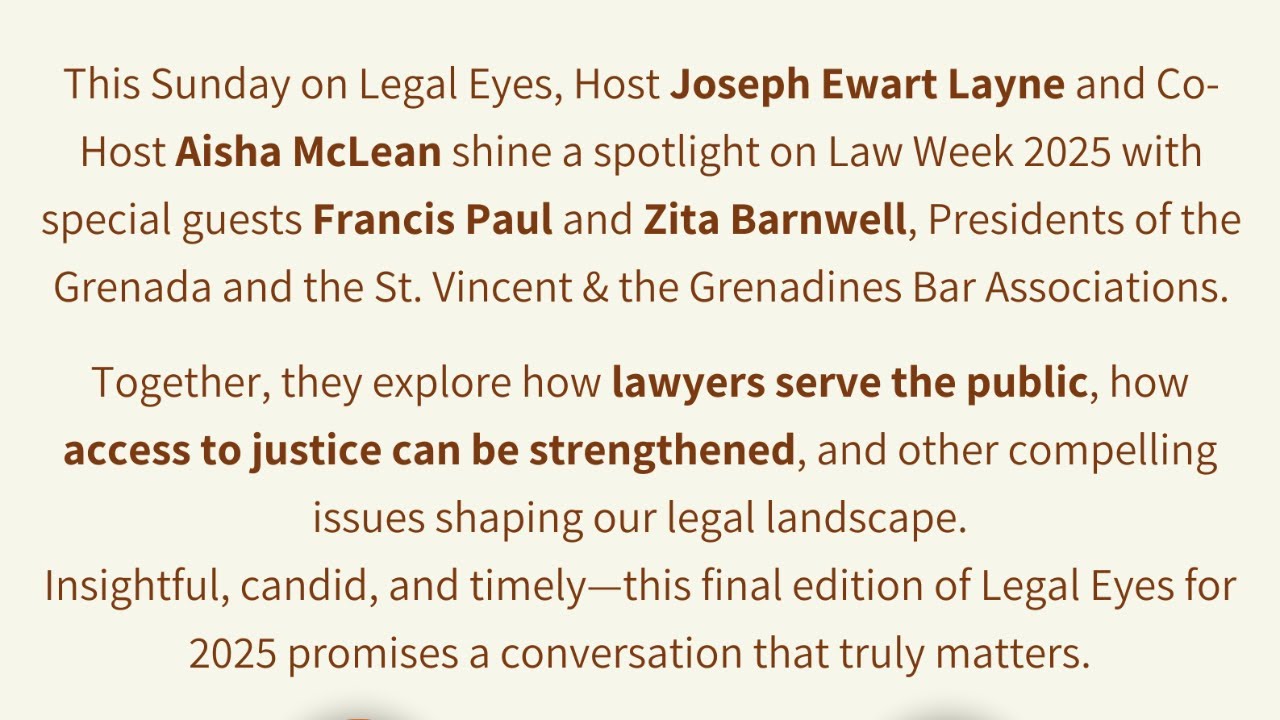 Law Week 2025 - Serving the public, strengthen access to justice, Shaping legal landscape