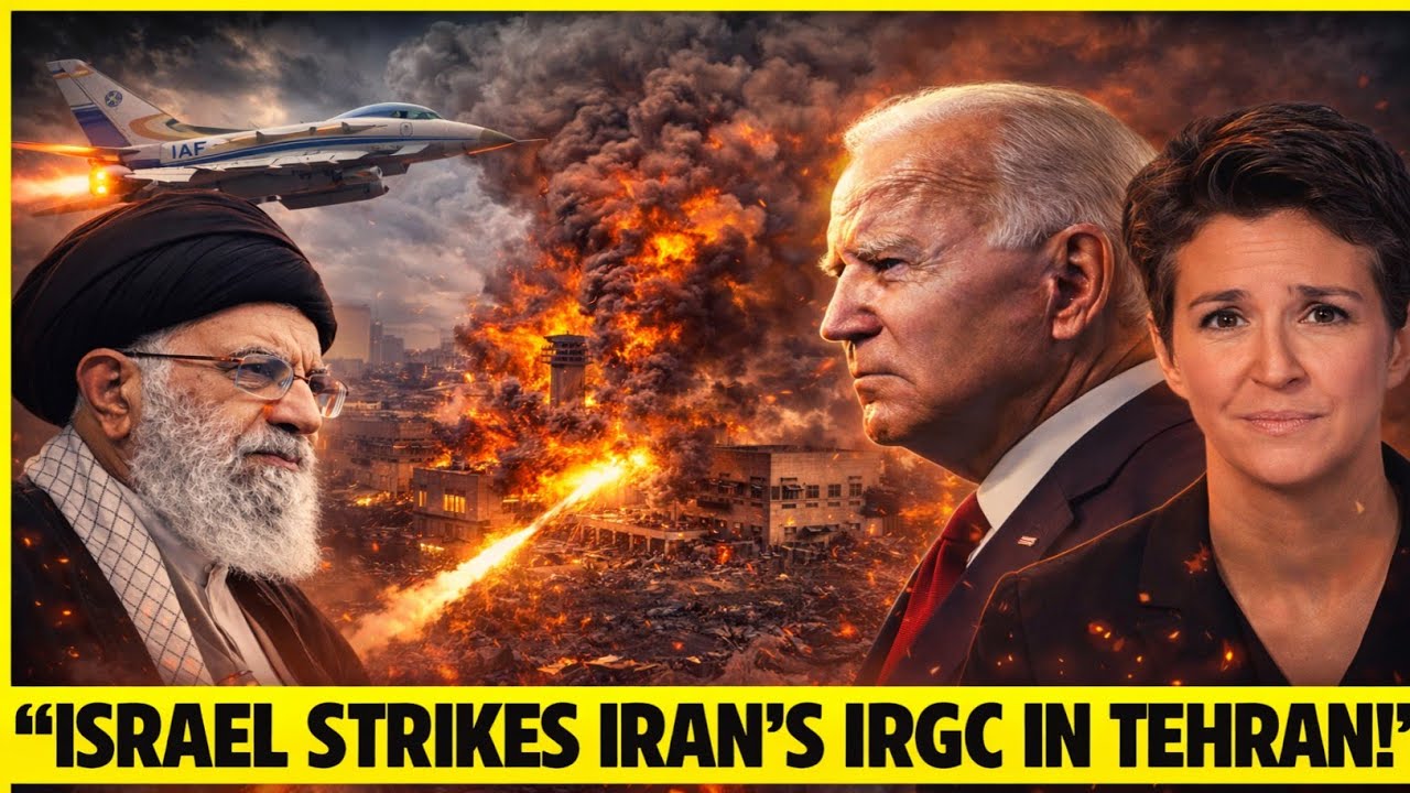 Breaking: Israeli Airstrike Targets IRGC Air Force Command Center