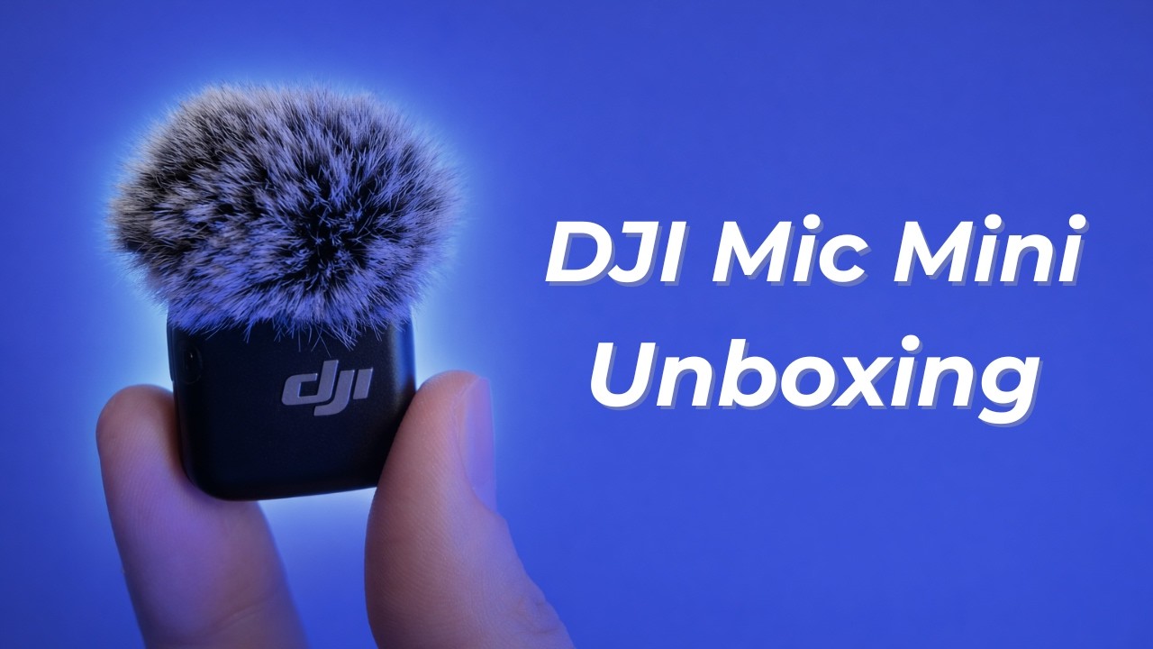 DJI Mic Mini Unboxing & First Impressions