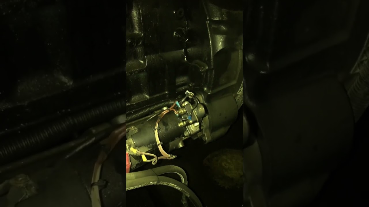 How a Faulty self starter motor sounds like