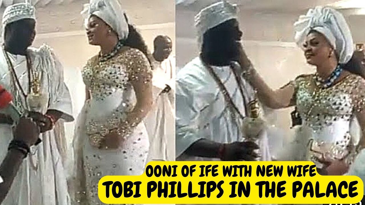 LOVELY MOMENT OONI OF IFE AND TOBI PHILLIPS MAKES FIRST PUBLIC APPEARANCE TOGETHER