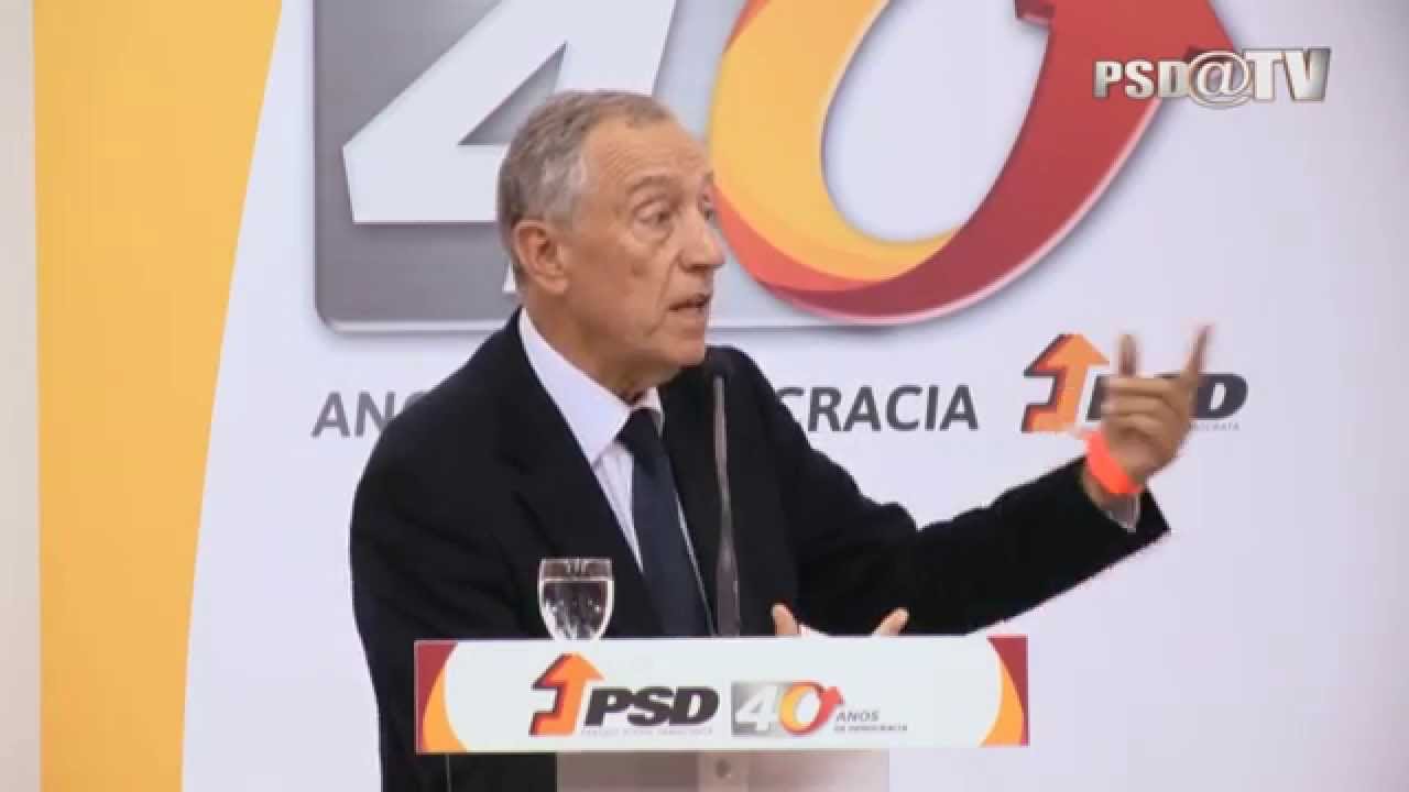40 Anos PSD - Marcelo Rebelo de Sousa