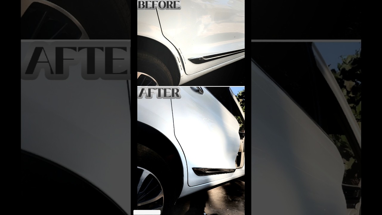 Ertiga accident repair paint 