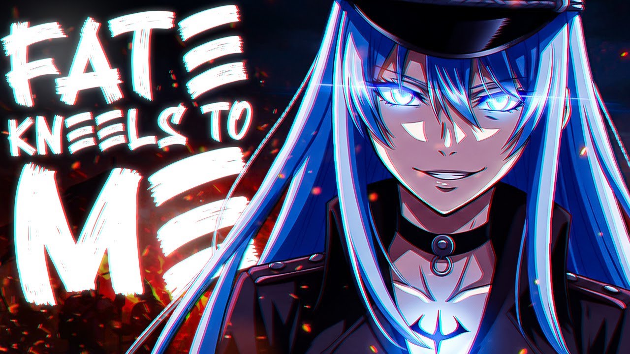 Nightcore - A Villain For You | Esdeath (Lyric Video)