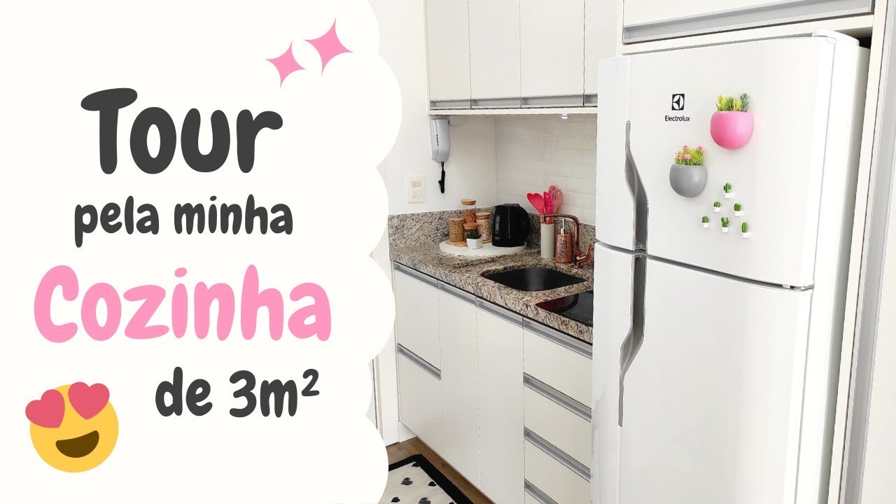 Tour pela Minha Mini Cozinha | Thayná Vale - Meu Studio