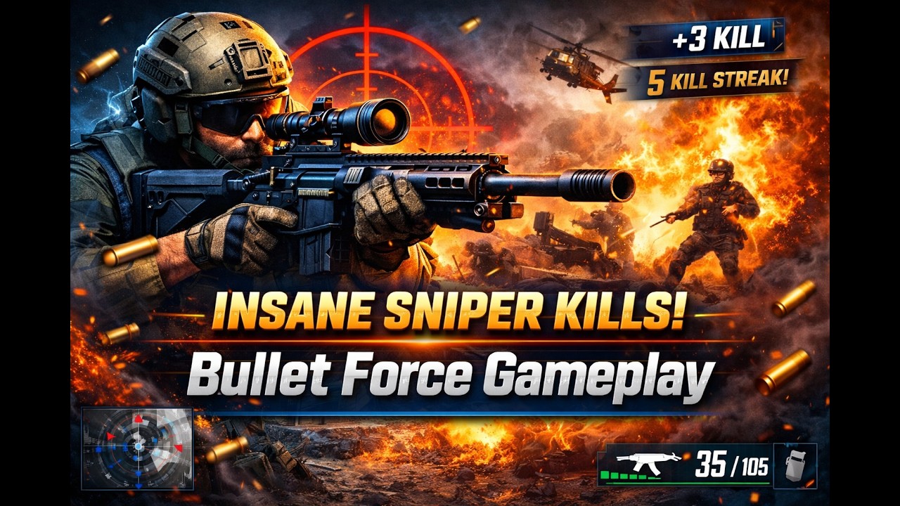 Bullet Force Ultimate Fail Compilation 🤣 | Missed Shots, Noob Plays & Crazy Moments|Watch Now