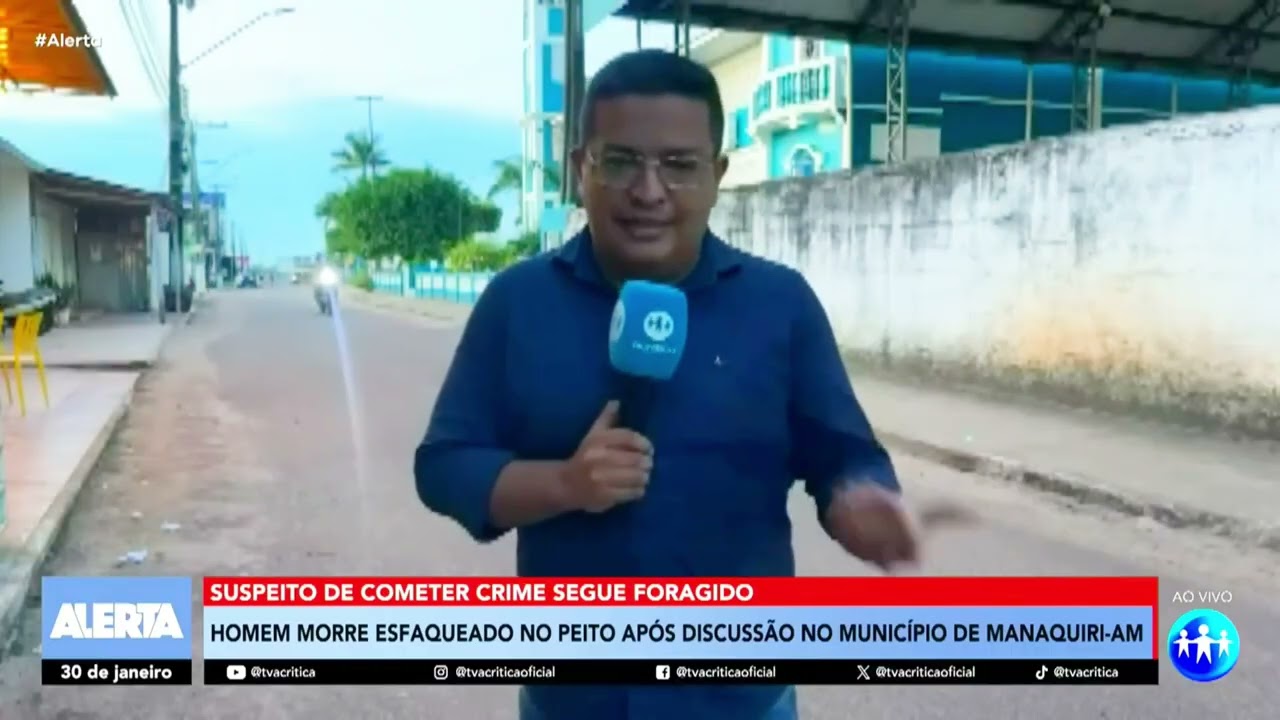 HOMEM É ASSASSINADO COM UMA FACADA NO CORAÇÃO NO MUNICÍPIO DE MANAQUIRI 