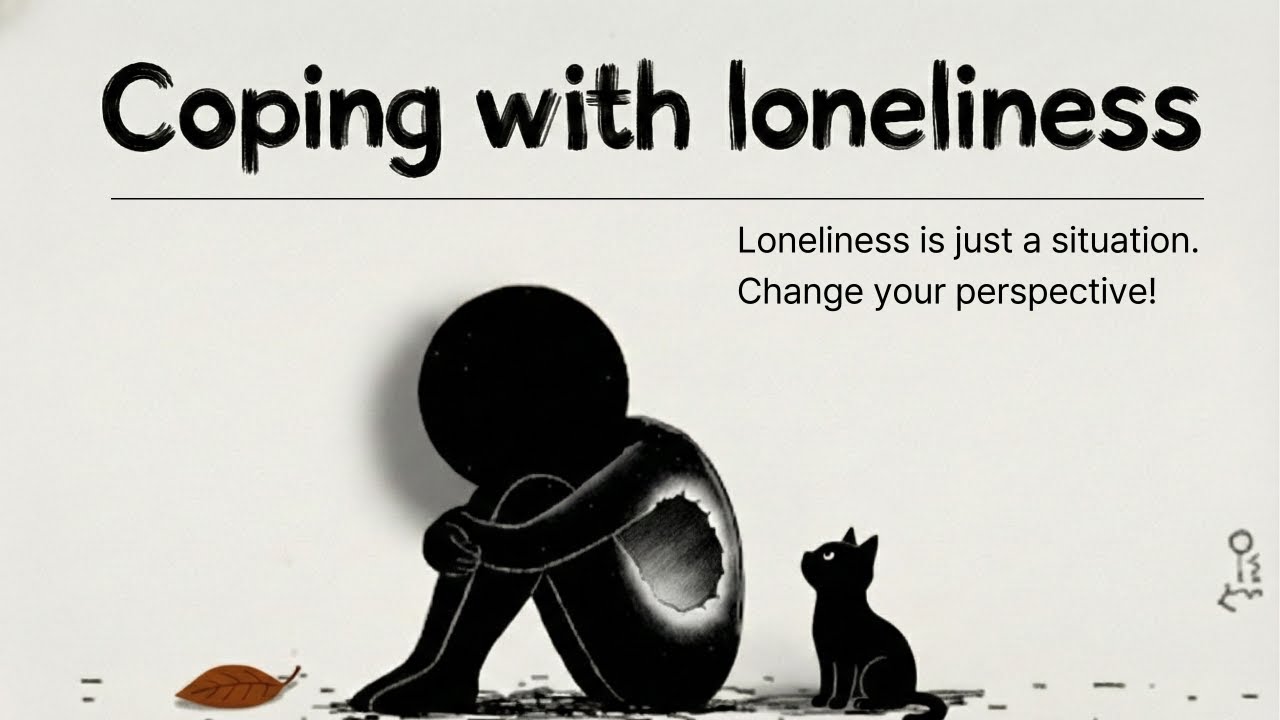 Coping with loneliness!  Loneliness is just a situation. Change your perspective!