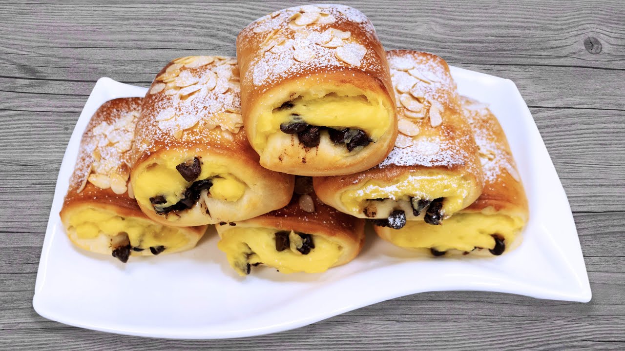 فطائر بحشوه الكاسترد | فطائر قطنية بحشوة الكاسترد | custard pies | فن الطبخ مع عمورة