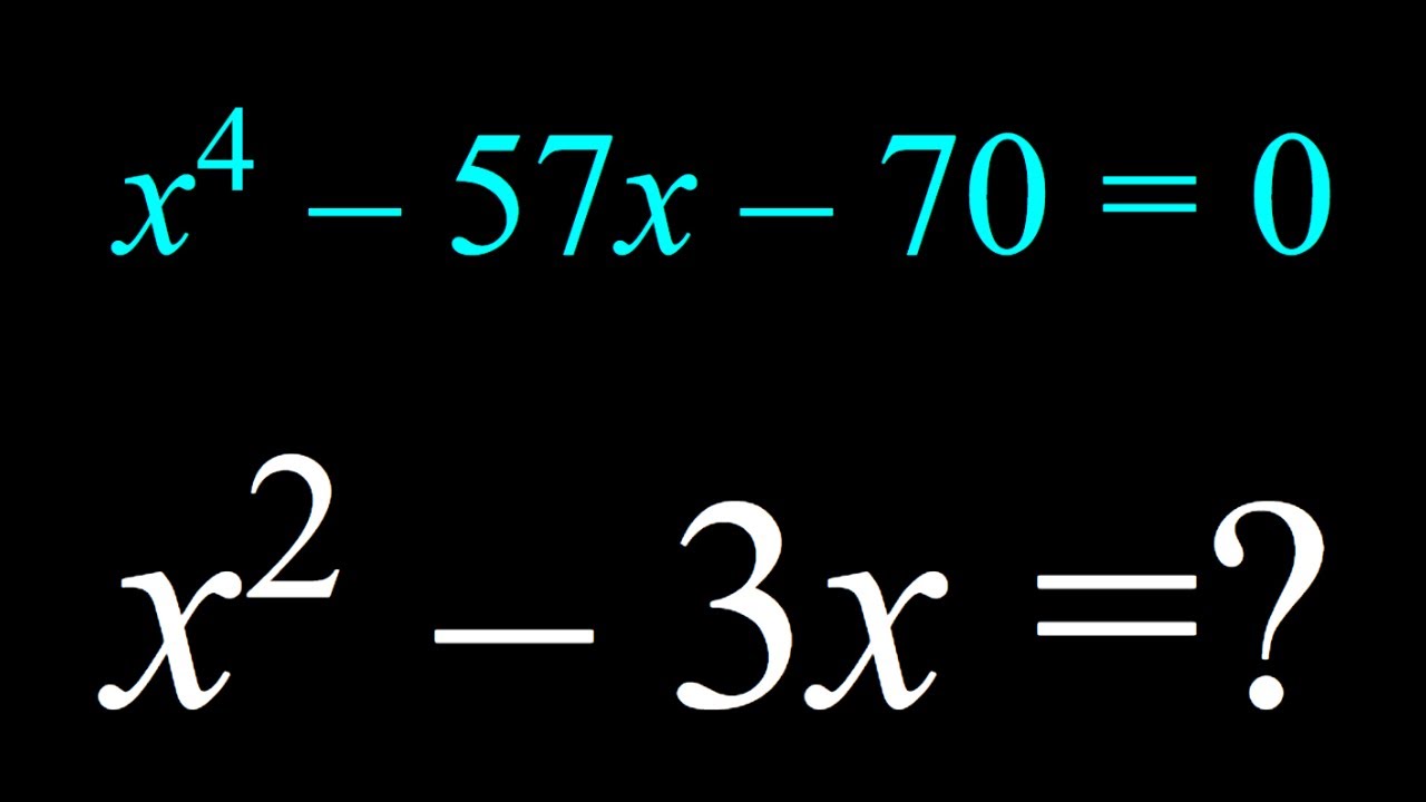 Evaluating a Polynomial Expression in Two Ways
