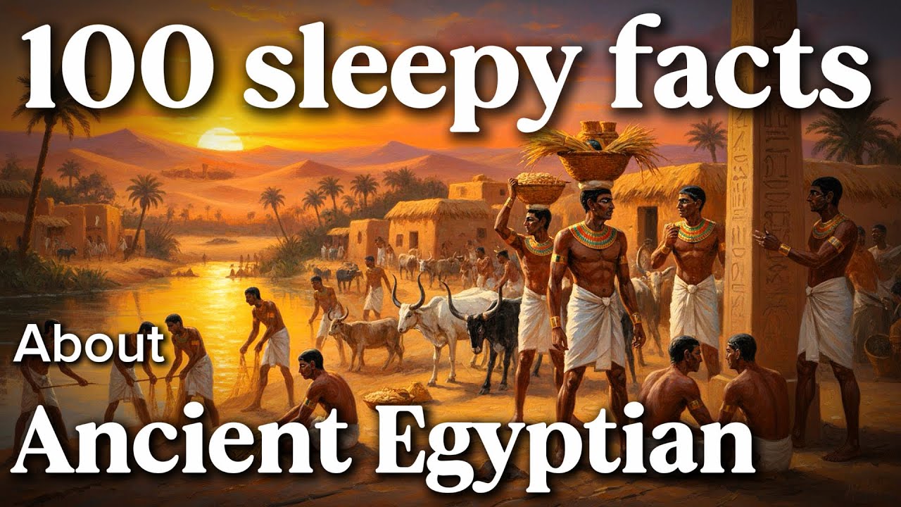 The Most Relaxing Facts About the Daily Life of an Ancient Egyptian to Fall Asleep To