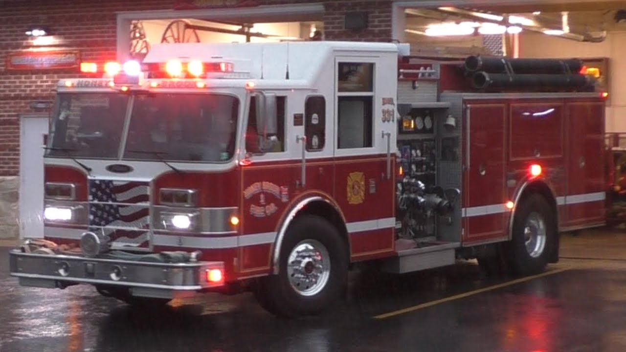 Honey Brook Fire Company Engine 33-1 & Engine 33-5 Responding 8/7/20