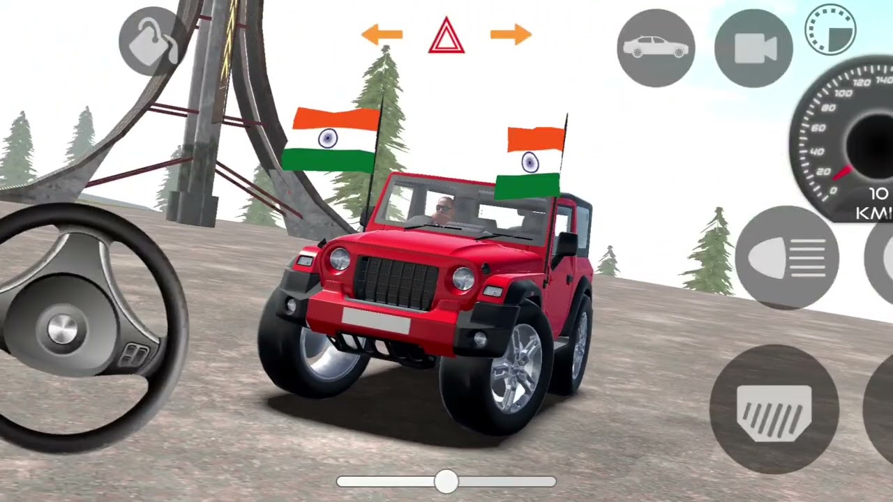 Modified mahindra Thar 3d Game play 2026 New Version 🎉🎉🎉