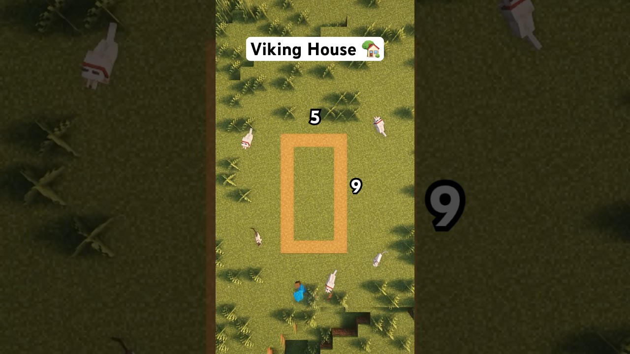 Viking House #minecraft #minecrafttutorial #minecraftbuilds