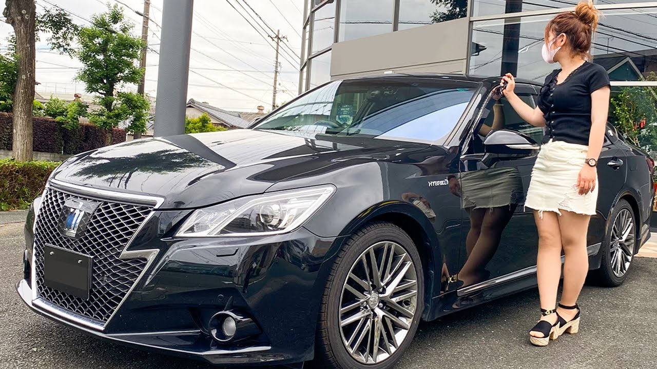 20代 クラウン女子の愛車紹介！カスタムしたポイントとお気に入りポイント Toyota clown 210系