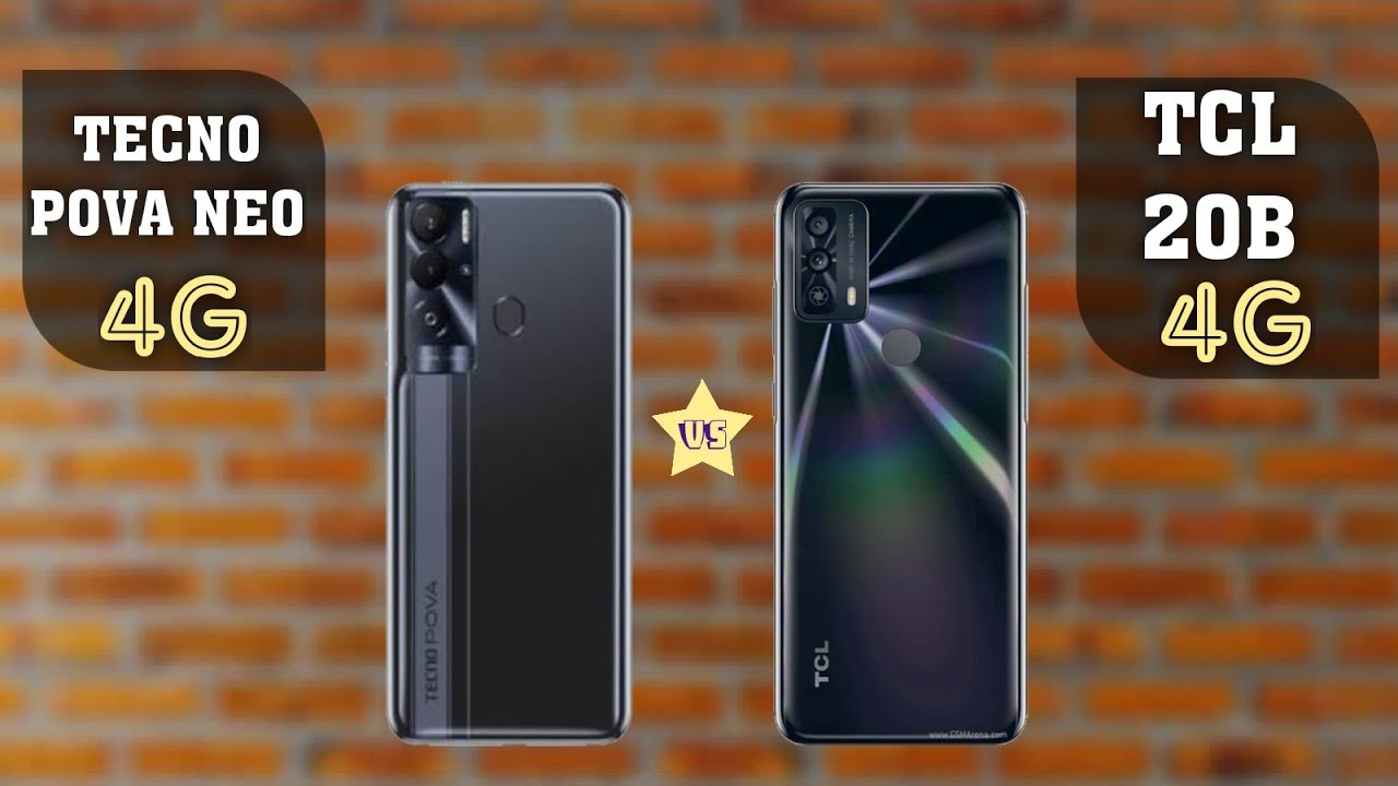 Tecno Pova Neo 4g vs Tcl 20B 4g