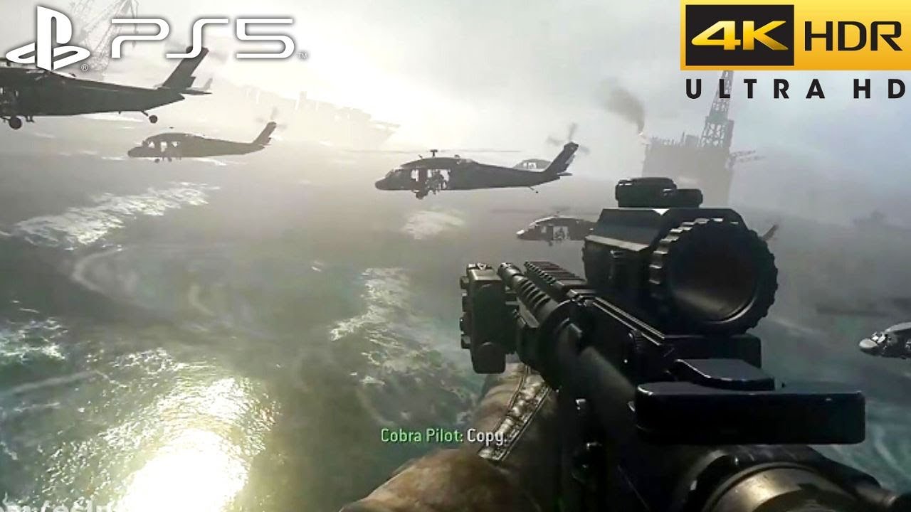Call of Duty: Modern Warfare Remastered (PS5) 4K 60FPS HDR Gameplay - (Full Game)
