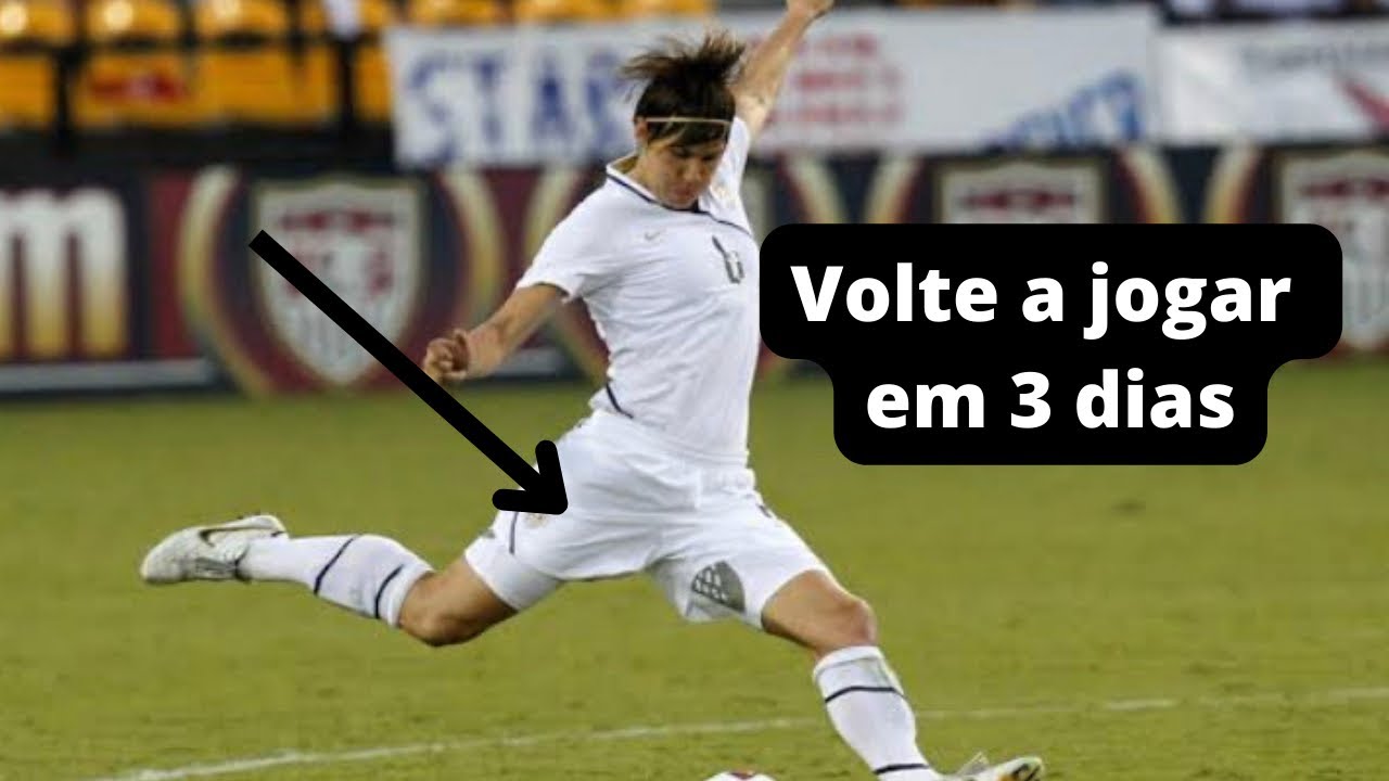 ESTIRAMENTO NO QUADRÍCEPS, COMO TRATAR #lesaonofutebol