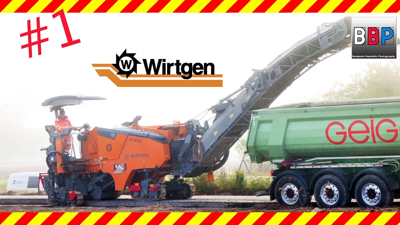 Wirtgen W 130 CFi Kaltfräse / Cold Milling Machine, Rottenburg a.N., Germany, 28.10.2021. #1